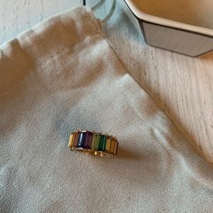 BaubleBar Rainbow Alidia Ring